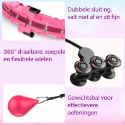Fitness Hoelahoep - Hoelahoep - Hula Hoop - Hoelahoep Fitness - Hula Hoop Fitness - Blauw -FitForce Outlet Winkel 1200x1200 1027