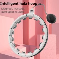 Merkloos Verstelbare Fitness Hoelahoep - Hoelahoep - Weighted Hula Hoop - Volwassenen Hoelahoeps - Wit - 2 Kg -FitForce Outlet Winkel 1200x1200 1046