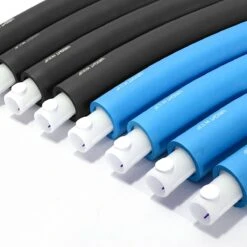 Weight Hoop New Style - Fitness Hoelahoep - 1,8 Kg - Ø 100 Cm - Blauw/zwart -FitForce Outlet Winkel 1200x1200 1049