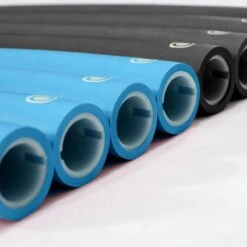 Weight Hoop New Style - Fitness Hoelahoep - 1,8 Kg - Ø 100 Cm - Blauw/zwart -FitForce Outlet Winkel 1200x1200 1050