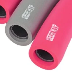 Merkloos Weight Hoop Original - Fitness Hoelahoep - Met DVD - 1.5kg - Ø 100 Cm - Roze/Grijs -FitForce Outlet Winkel 1200x1200 1065