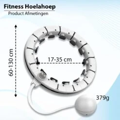 Luxari - Fitness Hoelahoep Pro - Telfunctie - Display - Verstelbare Intensiteit - Gewichtsbal - Hoelahoep Met Sensor - Hoelahoep Fitness - Fitness Hoepel - Hoelahoep Volwassenen -FitForce Outlet Winkel 1200x1200 1074