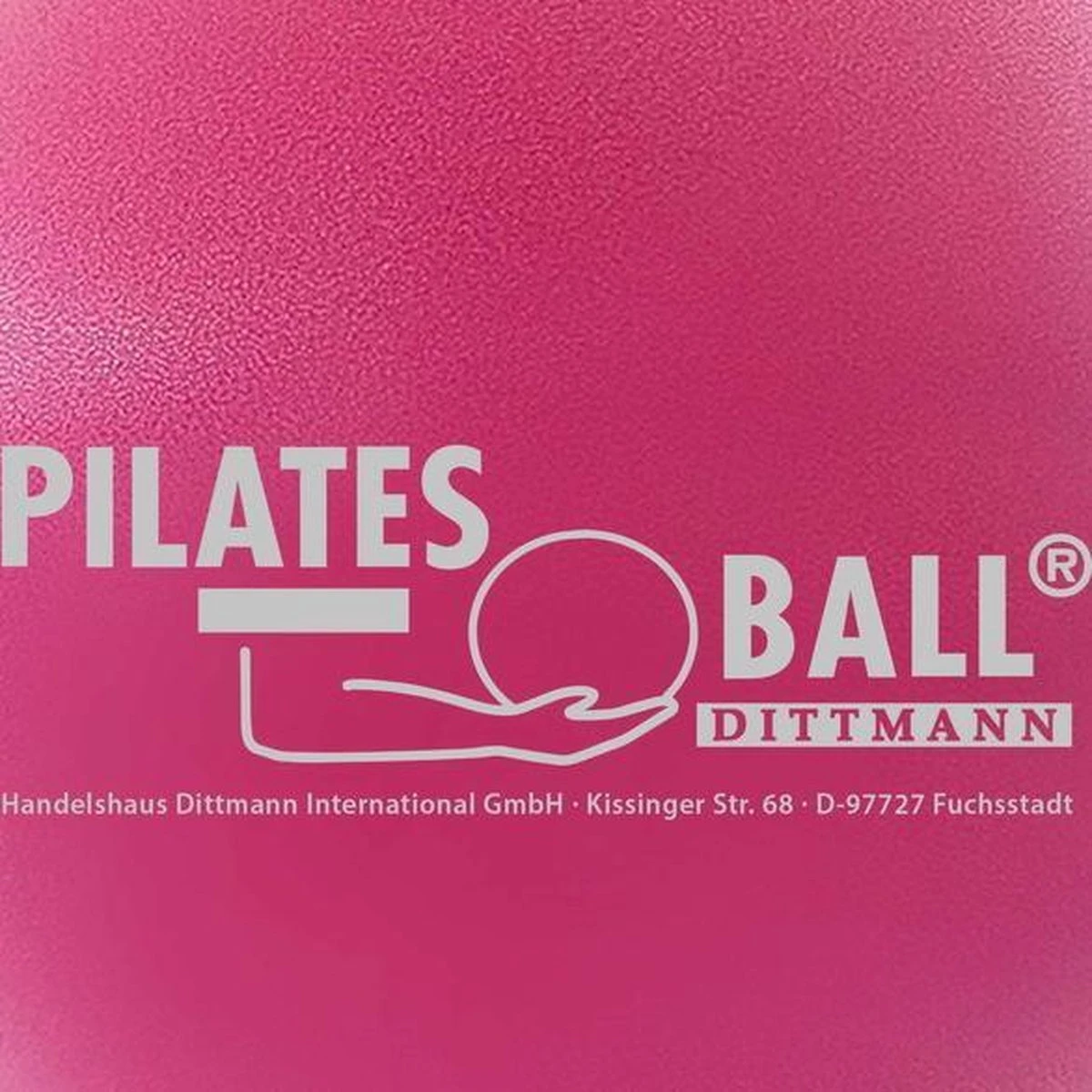 Pilates Bal - Roze | Dittmann | 22 Cm | Gymnastiekbal | Yoga | Fitness 5 Pilates Bal - Roze | Dittmann | 22 Cm | Gymnastiekbal | Yoga | Fitness - Afbeelding 5