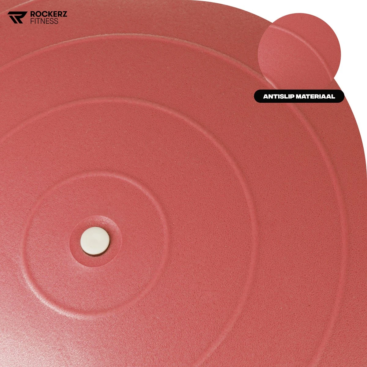 Rockerz Fitness® - Yoga Bal Inclusief Pomp - Pilates Bal - Fitness Bal - Zwangerschapsbal - Goede Houding Bij Het Thuiswerken - 65 Cm - Kleur: Rose Gold 8 Rockerz Fitness® - Yoga Bal Inclusief Pomp - Pilates Bal - Fitness Bal - Zwangerschapsbal - Goede Houding Bij Het Thuiswerken - 65 Cm - Kleur: Rose Gold - Afbeelding 8