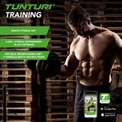 Tunturi Dumbbellset - Halterset - Totaal 15 Kg - Zwart Vinyl - Incl. Gratis Fitness App 14 Tunturi Dumbbellset - Halterset - Totaal 15 Kg - Zwart Vinyl - Incl. Gratis Fitness App -FitForce Outlet Winkel 1200x1200 114