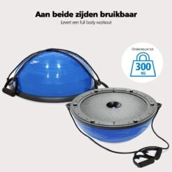 SWILIX ® Balanstrainer - Balance Board Met Weerstandsbanden - Balansbord Blauw 21 SWILIX ® Balanstrainer - Balance Board Met Weerstandsbanden - Balansbord Blauw -FitForce Outlet Winkel 1200x1200 1199