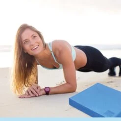 Orange Gym, Balance Pad - 38x32.5x6 Cm – Antraciet – Balanspad – Balanstrainer – Balanskussen – Yoga En Pilates -FitForce Outlet Winkel 1200x1200 1203