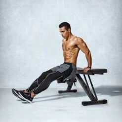 LifeGoods Fitness Halterbank - Verstelbaar - Inklapbaar - Zwart/Rood -FitForce Outlet Winkel 1200x1200 13