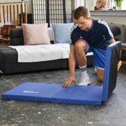 190x60 XL Gymnastiekmat Voor Thuis - Opvouwbaar - 5cm Dikke Turnmat - Zachte Vloermat Voor Kinderen -FitForce Outlet Winkel 1200x1200 1322