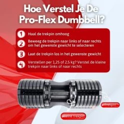N Mass Verstelbare Dumbells Set - 34 Kg Gewichten - Hoogwaardige Fitness Dumbbells - Pro-Flex Dumbbell Set 17 N Mass Verstelbare Dumbells Set - 34 Kg Gewichten - Hoogwaardige Fitness Dumbbells - Pro-Flex Dumbbell Set -FitForce Outlet Winkel 1200x1200 138