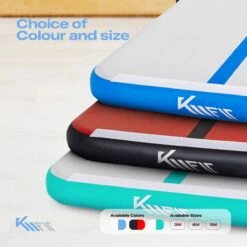 KM-Fit Gymnastiekmat Opblaasbare Airtrack Fitness Sport Gym Mat 3 M Blauw -FitForce Outlet Winkel 1200x1200 1388