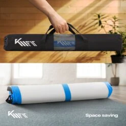 KM-Fit Gymnastiekmat Opblaasbare Airtrack Fitness Sport Gym Mat 3 M Blauw -FitForce Outlet Winkel 1200x1200 1389