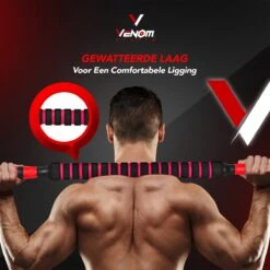 Venom Sports Verstelbare Dumbbell Set Tot 40kg – Professionele 2-in-1 Halterset Gewichten – Gebruiksvriendelijke Fitness Stang – Verstelbare Dumbbellset – Home Gym – Krachttraining – Rood -FitForce Outlet Winkel 1200x1200 141