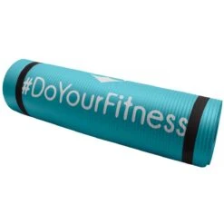 DoYourFitness Fitness Mat - Yoga - 183 X 61 X 1,0cm - Turquoise -FitForce Outlet Winkel 1200x1200 1413