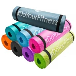 DoYourFitness Fitness Mat - Yoga - 183 X 61 X 1,0cm - Turquoise -FitForce Outlet Winkel 1200x1200 1415