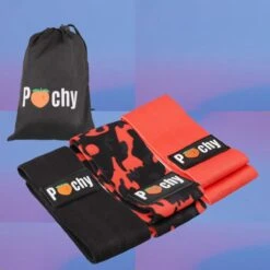 PEACHY Weerstandsbanden - Resistance Bands - Fitness Banden - Booty Bands - Elastiek Banden - Thuis Sporten - Full Body Workout - Sportbanden - Weerstandsband - Set Van 3 Stuks - Gratis Draagtas - 38 Cm -FitForce Outlet Winkel 1200x1200 1442