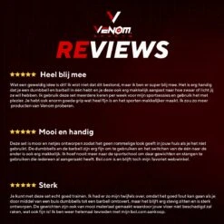 Venom Sports Verstelbare Dumbbell Set Tot 40kg – Professionele 2-in-1 Halterset Gewichten – Gebruiksvriendelijke Fitness Stang – Verstelbare Dumbbellset – Home Gym – Krachttraining – Rood -FitForce Outlet Winkel 1200x1200 147