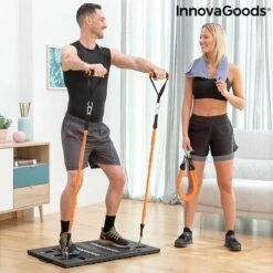 InnovaGoods - Fitness - Sport - Training - Uitgebreid Draagbaar Trainingssysteem Met Oefeningengids Gympak Max -FitForce Outlet Winkel 1200x1200 1472