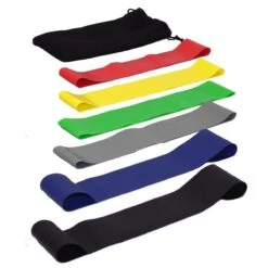 Focus Fitness - Weerstandsbanden - Set Van 6 Resistance Banden - Fitness Elastiek - Incl. Opbergzak -FitForce Outlet Winkel 1200x1200 1490