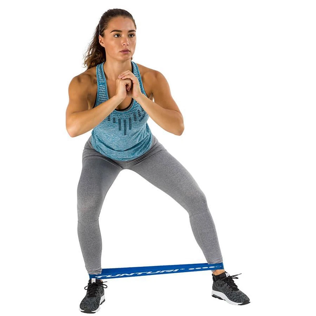 Tunturi Resistance Band Set - Weerstandsbanden - Fitness Elastiek - 5 Stuks - Incl. Gratis Fitness App 8 Tunturi Resistance Band Set - Weerstandsbanden - Fitness Elastiek - 5 Stuks - Incl. Gratis Fitness App - Afbeelding 8