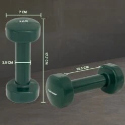 Tunturi Dumbbell Set - 2 X 2,0 Kg - Vinyl - Groen - Incl. Gratis Fitness App 8 Tunturi Dumbbell Set - 2 X 2,0 Kg - Vinyl - Groen - Incl. Gratis Fitness App -FitForce Outlet Winkel 1200x1200 150