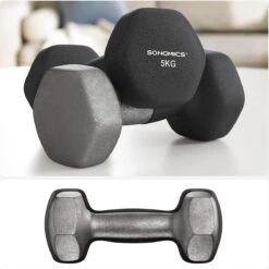 Soof & Tess Halterset - Gewichten - Dumbbell Set - Neopreen Dummbbells - 2 X 5 Kg 10 Soof & Tess Halterset - Gewichten - Dumbbell Set - Neopreen Dummbbells - 2 X 5 Kg -FitForce Outlet Winkel 1200x1200 156