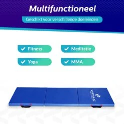 Extra Dikke Yoga Mat (5cm Dik En 180cm Lang) - XXL Anti Slip En Opvouwbare Yogamatten | Vitalic -FitForce Outlet Winkel 1200x1200 1594