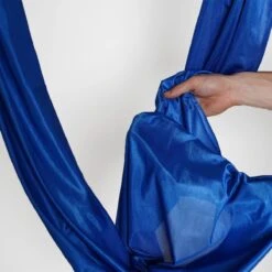 Therapeutische Hangmat YOGA ICON | Aerial Yoga | 280*150cm | Blauw | Inclusief Handige Draagtas En 1 Plafondhaak | Workout | Training En Ontspanning | -FitForce Outlet Winkel 1200x1200 1619