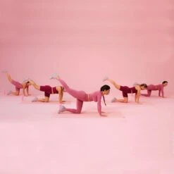 Cabau Lifestyle - Yogamat / Sportmat / Fitnessmat Inclusief Draagriem - Anti-slip - 183x61 Cm - Extra Dik 6 Mm - Lichtroze -FitForce Outlet Winkel 1200x1200 1626