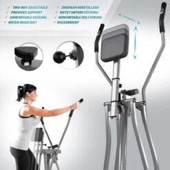GoodVibes - Crosstrainer Met LCD-scherm Voor Thuisgebruik Met Hartslagsensor En Buiksteun - Thuistrainer - Stepper - Cardiotrainer - Homegym -FitForce Outlet Winkel 1200x1200 1681