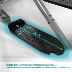 GoodVibes - Crosstrainer Met LCD-scherm Voor Thuisgebruik Met Hartslagsensor En Buiksteun - Thuistrainer - Stepper - Cardiotrainer - Homegym -FitForce Outlet Winkel 1200x1200 1685