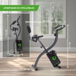 Tunturi Cardio Fit B25 X Bike - Hometrainer Met Rugleuning - Fitnessfiets Opvouwbaar - 8 Weerstandsniveaus - Tablethouder -FitForce Outlet Winkel 1200x1200 1726