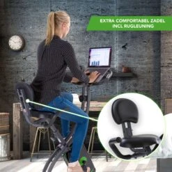Tunturi Cardio Fit B25 X Bike - Hometrainer Met Rugleuning - Fitnessfiets Opvouwbaar - 8 Weerstandsniveaus - Tablethouder -FitForce Outlet Winkel 1200x1200 1727