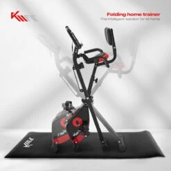 KM-Fit Hometrainer, Fitnessfiets, Opvouwbare Fitnessfiets, Tot 100kg 18 KM-Fit Hometrainer, Fitnessfiets, Opvouwbare Fitnessfiets, Tot 100kg -FitForce Outlet Winkel 1200x1200 1788