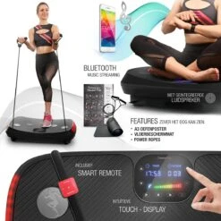 Sportstech Germany - 4D-trilplaat VP400 Met Uniek Gebogen Ontwerp -FitForce Outlet Winkel 1200x1200 1813
