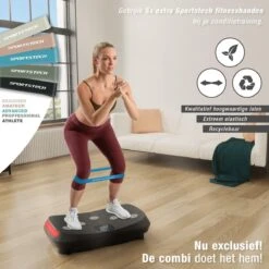 Sportstech Germany - 4D-trilplaat VP400 Met Uniek Gebogen Ontwerp -FitForce Outlet Winkel 1200x1200 1814