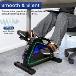 Uten 1835 - Stoelfiets - Mini Hometrainer - Fietstrainer Met Instelbare Weerstand - Fietstrainer Magnetisch Geremd - Bureaufiets - Mobiliteitstrainer -FitForce Outlet Winkel 1200x1200 1823