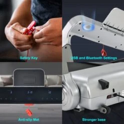 Merax Elektrische Loopband - Opvouwbaar - Inklapbaar Hardloopband - Professioneel - Fitness Hometrainer - Zilver Met Zwart 21 Merax Elektrische Loopband - Opvouwbaar - Inklapbaar Hardloopband - Professioneel - Fitness Hometrainer - Zilver Met Zwart -FitForce Outlet Winkel 1200x1200 1833