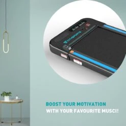 Merkloos CITYSPORTS Loopband, Elektrisch, Motor 440 W, Lcd-display En Calorieënteller, Geïntegreerde Bluetooth-luidspreker, Instelbare Snelheid, Ultradun En Stil, Voor Thuis/kantoor -FitForce Outlet Winkel 1200x1200 1859