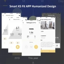 WalkingPad A1 PRO 746W Inklapbaar Elektrisch Loopband Fitness Walking Pad-0.5~6km/h -Automatische Snelheidsregeling Workout App-met LED Scherm/Afstandsbediening/Wiel-voor Thuis En Kantoor -FitForce Outlet Winkel 1200x1200 1910