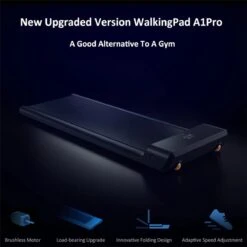WalkingPad A1 PRO 746W Inklapbaar Elektrisch Loopband Fitness Walking Pad-0.5~6km/h -Automatische Snelheidsregeling Workout App-met LED Scherm/Afstandsbediening/Wiel-voor Thuis En Kantoor -FitForce Outlet Winkel 1200x1200 1911