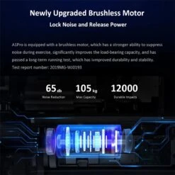 WalkingPad A1 PRO 746W Inklapbaar Elektrisch Loopband Fitness Walking Pad-0.5~6km/h -Automatische Snelheidsregeling Workout App-met LED Scherm/Afstandsbediening/Wiel-voor Thuis En Kantoor -FitForce Outlet Winkel 1200x1200 1912