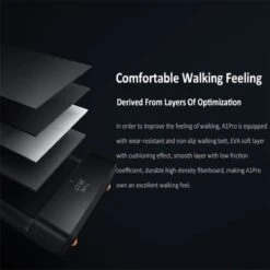 WalkingPad A1 PRO 746W Inklapbaar Elektrisch Loopband Fitness Walking Pad-0.5~6km/h -Automatische Snelheidsregeling Workout App-met LED Scherm/Afstandsbediening/Wiel-voor Thuis En Kantoor -FitForce Outlet Winkel 1200x1200 1918