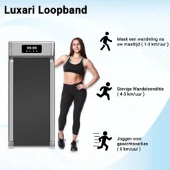 Luxari - Elektrische Loopband - Afstandsbediening - 2 HP Motor - LED Display - Treadmill - Hometrainer - Thuis Trainen 12 Luxari - Elektrische Loopband - Afstandsbediening - 2 HP Motor - LED Display - Treadmill - Hometrainer - Thuis Trainen -FitForce Outlet Winkel 1200x1200 1934