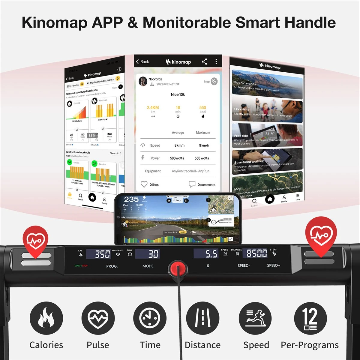 Merkloos Loopband - 2 In 1 Opvouwbare Draagbare Loopband - Elektrische Loopband - Met Monitor - Antislip - Verplaatsen En Op Te Bergen - Voor Thuis En Kantoor Gym 1-16 Km/u - 3.0HP - Zwart(excl.Smeerolie) 3 Merkloos Loopband - 2 In 1 Opvouwbare Draagbare Loopband - Elektrische Loopband - Met Monitor - Antislip - Verplaatsen En Op Te Bergen - Voor Thuis En Kantoor Gym 1-16 Km/u - 3.0HP - Zwart(excl.Smeerolie) - Afbeelding 3