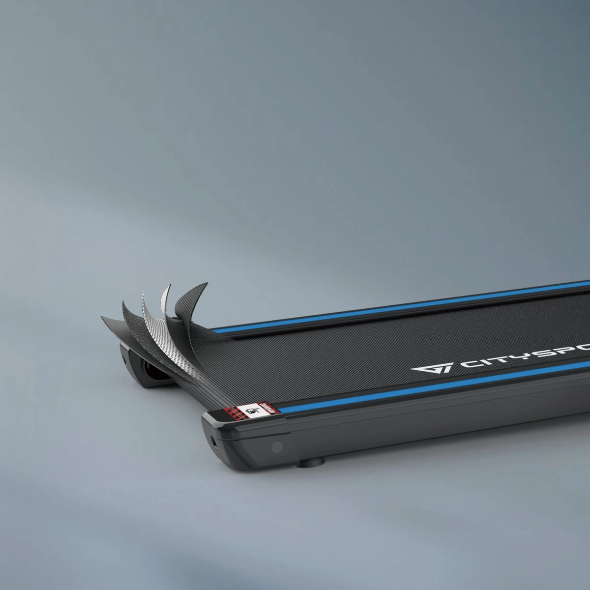 Merkloos CITYSPORTS Loopband, Elektrisch, Motor 440 W, Instelbare Snelheid, LCD-scherm En Calorieënteller, Geïntegreerde Bluetooth-luidspreker, Ultradun En Stil, Voor Thuis/kantoor 2 Merkloos CITYSPORTS Loopband, Elektrisch, Motor 440 W, Instelbare Snelheid, LCD-scherm En Calorieënteller, Geïntegreerde Bluetooth-luidspreker, Ultradun En Stil, Voor Thuis/kantoor - Afbeelding 2