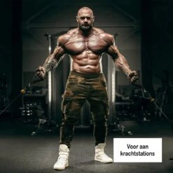 MJ Sports Premium Strap Handles Inclusief 2 Karabijnhaken - Handvatten Set - Voor Krachtstations En Weerstandsbanden - Cable Crossover - Fitness - Handgrepen Met D-ring - Zwart -FitForce Outlet Winkel 1200x1200 1995