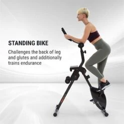 CAPITAL SPORTS Azura Fusion Fiets Hometrainer 3in1 Cardio-/standing Bike AB Trainer , Magnetische Weerstand , Belastbaarheid: Max. 100 Kg -FitForce Outlet Winkel 1200x1200 2002