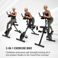 CAPITAL SPORTS Azura Fusion Fiets Hometrainer 3in1 Cardio-/standing Bike AB Trainer , Magnetische Weerstand , Belastbaarheid: Max. 100 Kg -FitForce Outlet Winkel 1200x1200 2003