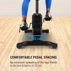 Klarfit Tauon Fiets Hometrainer - LC-display - Trainingscomputer - Tablethouder - Q-factor Van 22 Cm - 12 Kg Vliegwielmassa -FitForce Outlet Winkel 1200x1200 2007